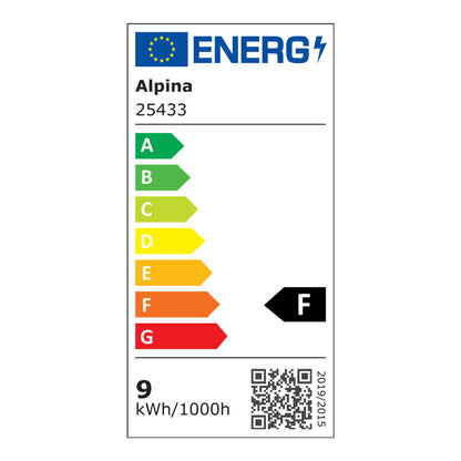 Bombilla inteligente rgb+e27 9w alpina