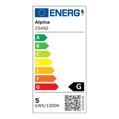 Bombilla inteligente e27 4.9w 1800-6500k alpina