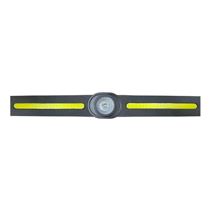 Linterna fronta 3w + 5w leds cob 2 leds 370lm 1200mah edm