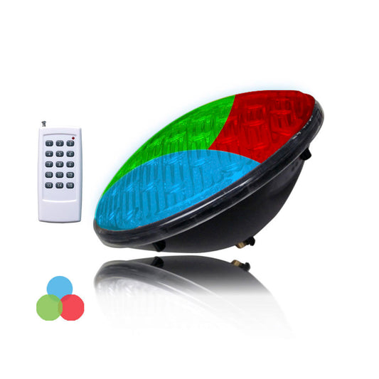 Bombilla piscina led par56 9w 500lm rgb multicolor ip68 ø17,6x6cm edm