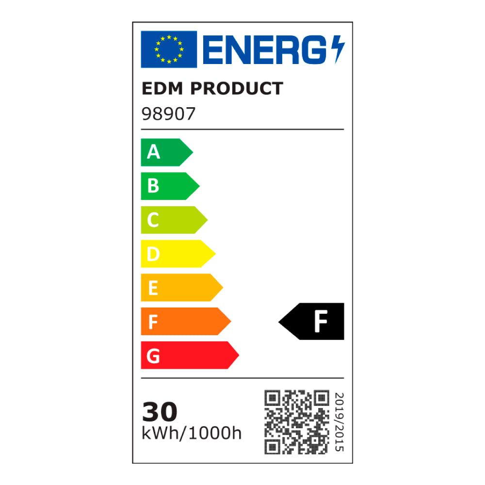 Bombilla leaf led e27 30w 3.000lm 6.500k luz fria edm