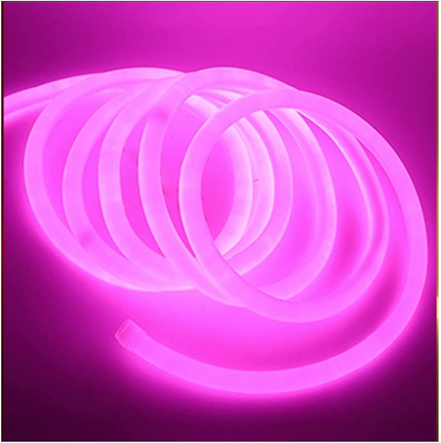 Circular Flexible Neon LED Coil 360 120LED m Pink 50 Meters Ref: 4418 BNA-CIRC-FLXBL-NN-RSA