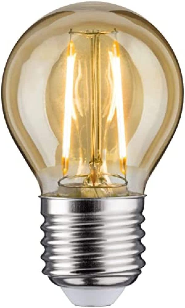 LED filament bulb (4 W, E27, 4 W, plastic and other materials), black