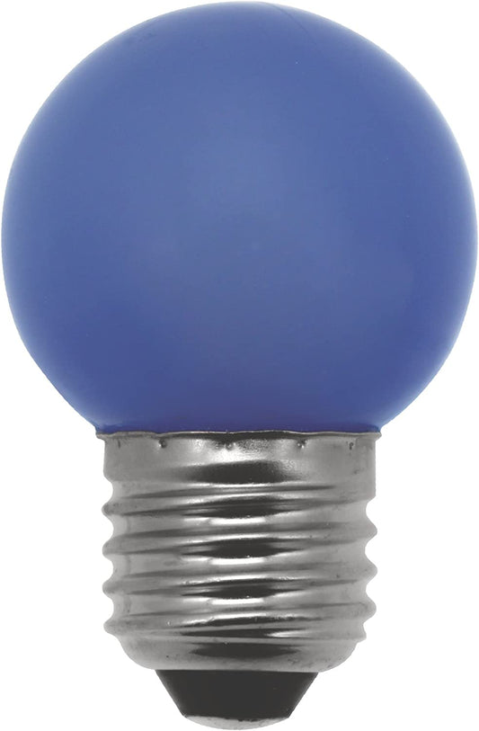 2W spherical BLUE led bulb E27