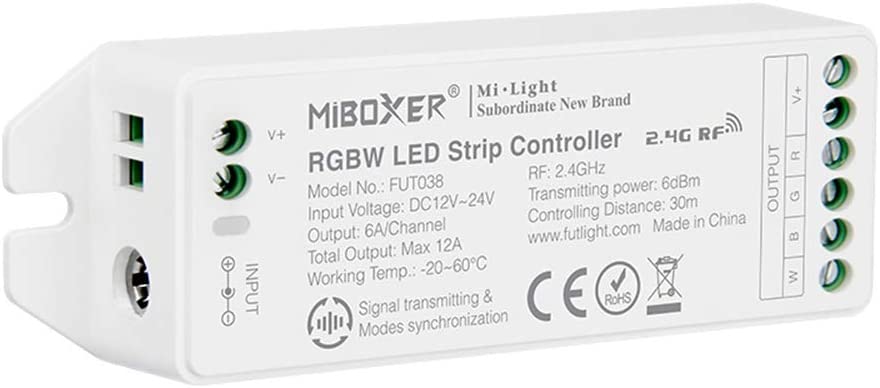 Controlador FUT038 - RGBW 12A - RF    LD1051512