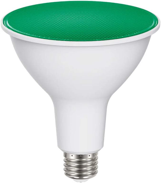 PAR38 LAMP 15W E27 GREEN IP65