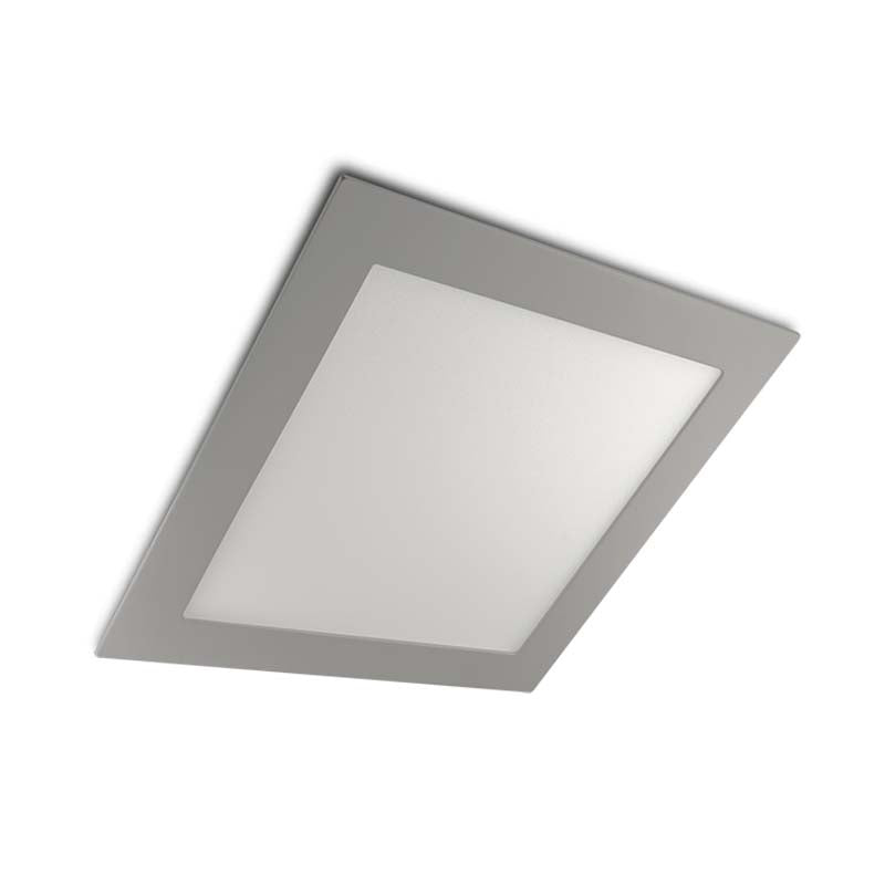 RECESSED CEILING LIGHT SILVER GRAY 20W 3000K 4000K 6000K IP20