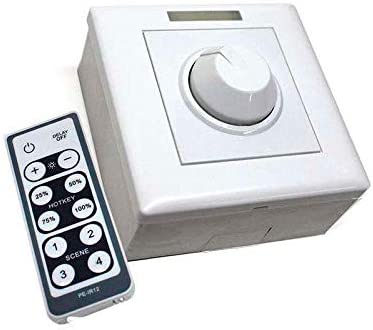 Regulador Dimmer LED + mando IR 200W, 0-10V    LD1160184