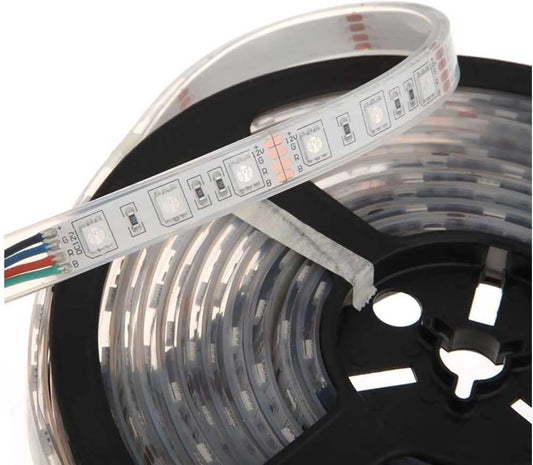 Tira LED EPISTAR SMD5050, RGB, DC12V, 5m (60Led-m) - IP68
